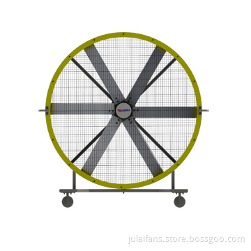 Mobile industrial fan with large air volume